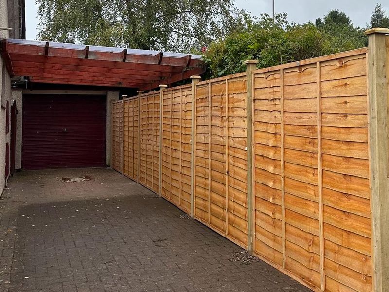 Driveway Fencing by Ardilla Landscapes in Dundee