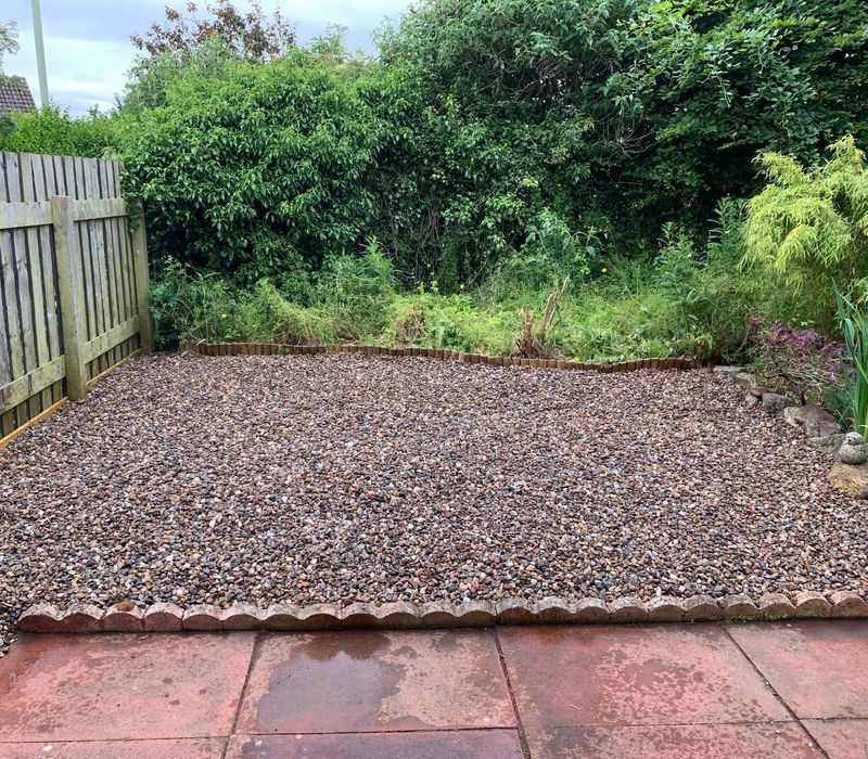 Gravel garden completed by Ardilla Landscapes in Dundee