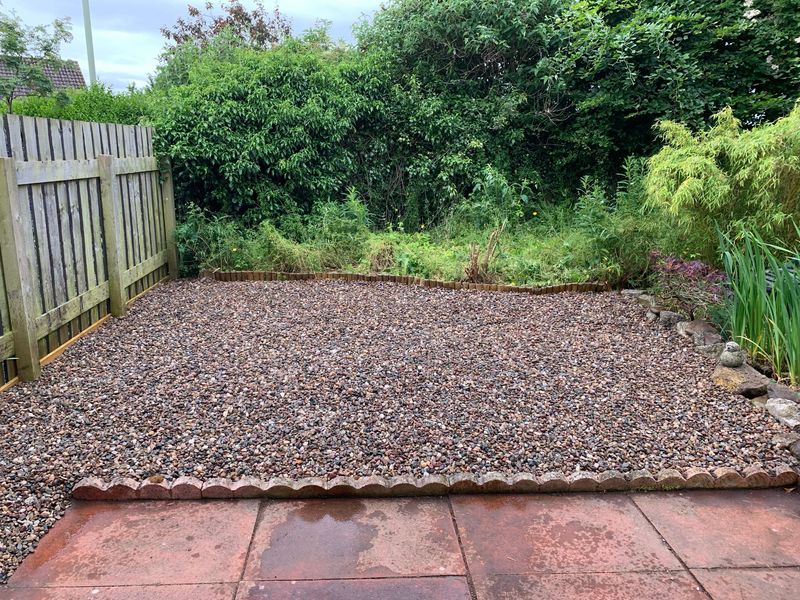 Gravel Garden Makeover by Ardilla Landscapes in Dundee