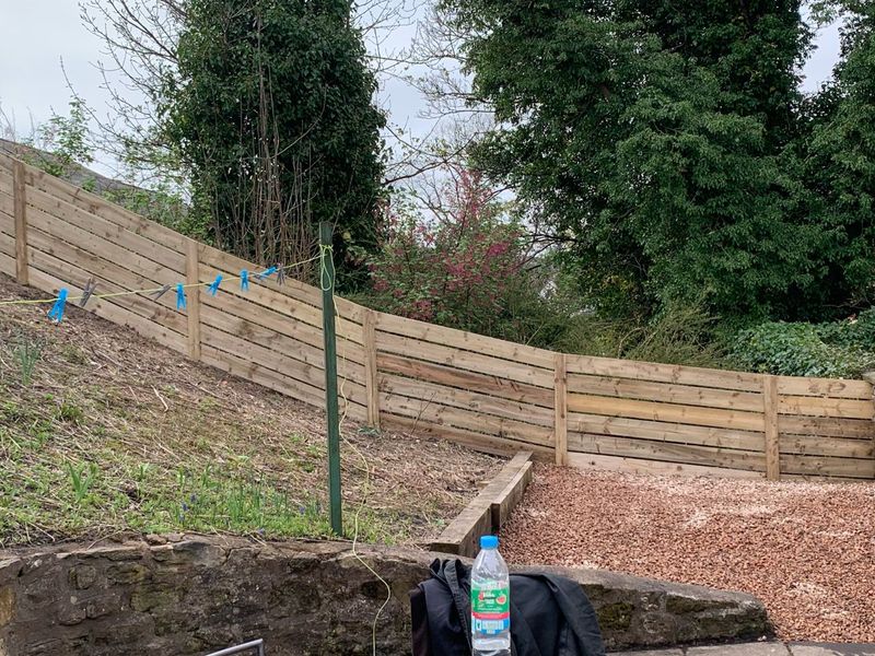 Garden Retaining Wall by Ardilla Landscapes in Dundee